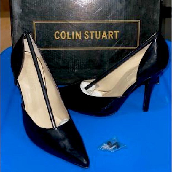 Colin Stuart patent leather high heels in the box - Picture 1 of 8